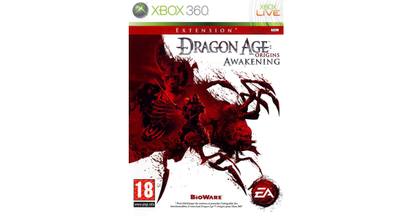 Dragon Age Origins Awakening XBox 360   Jaquette Dragon Age Origins Awakening Xbox 360 Detail 600x315 